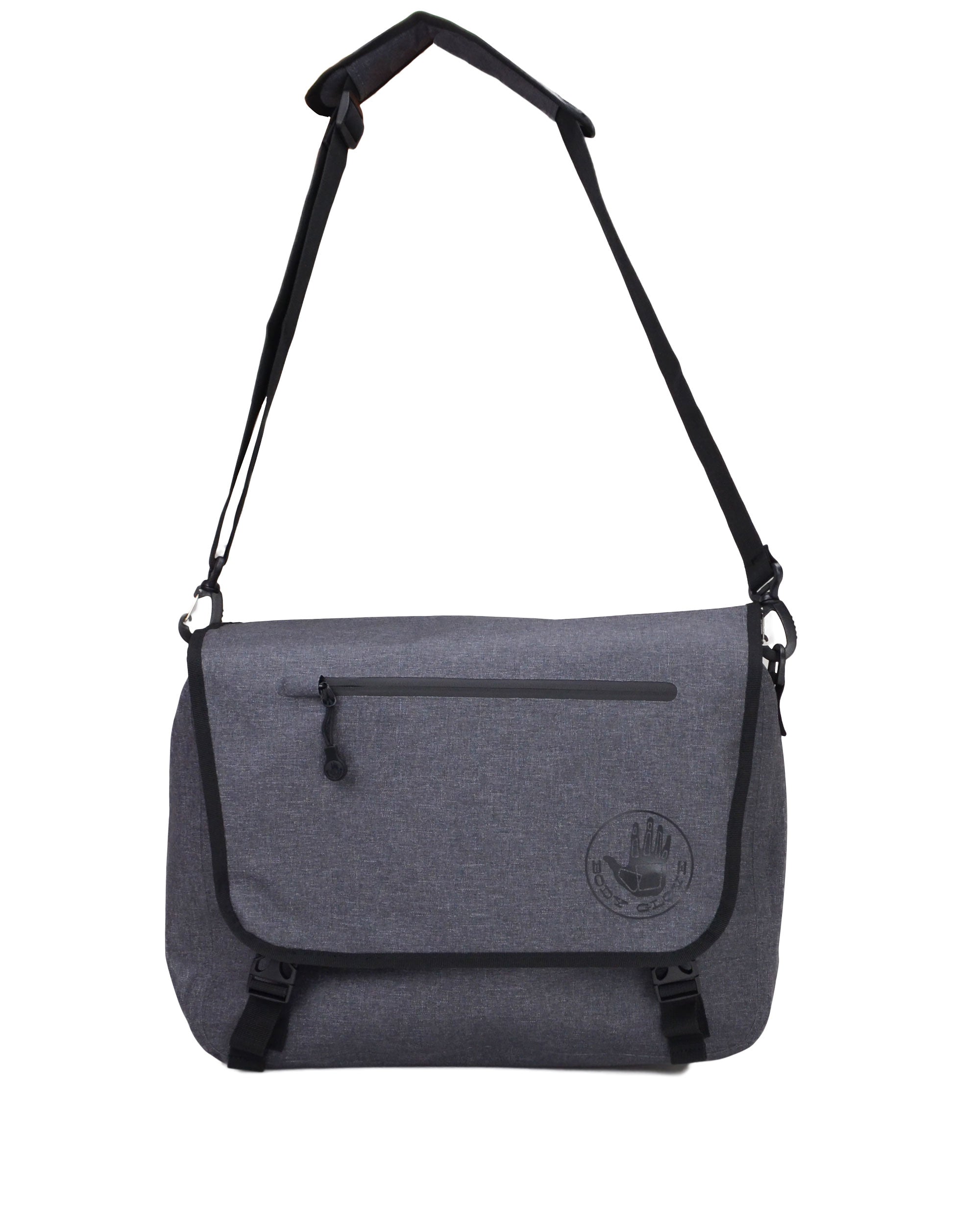 Terramar Waterproof Messenger Bag - Grey