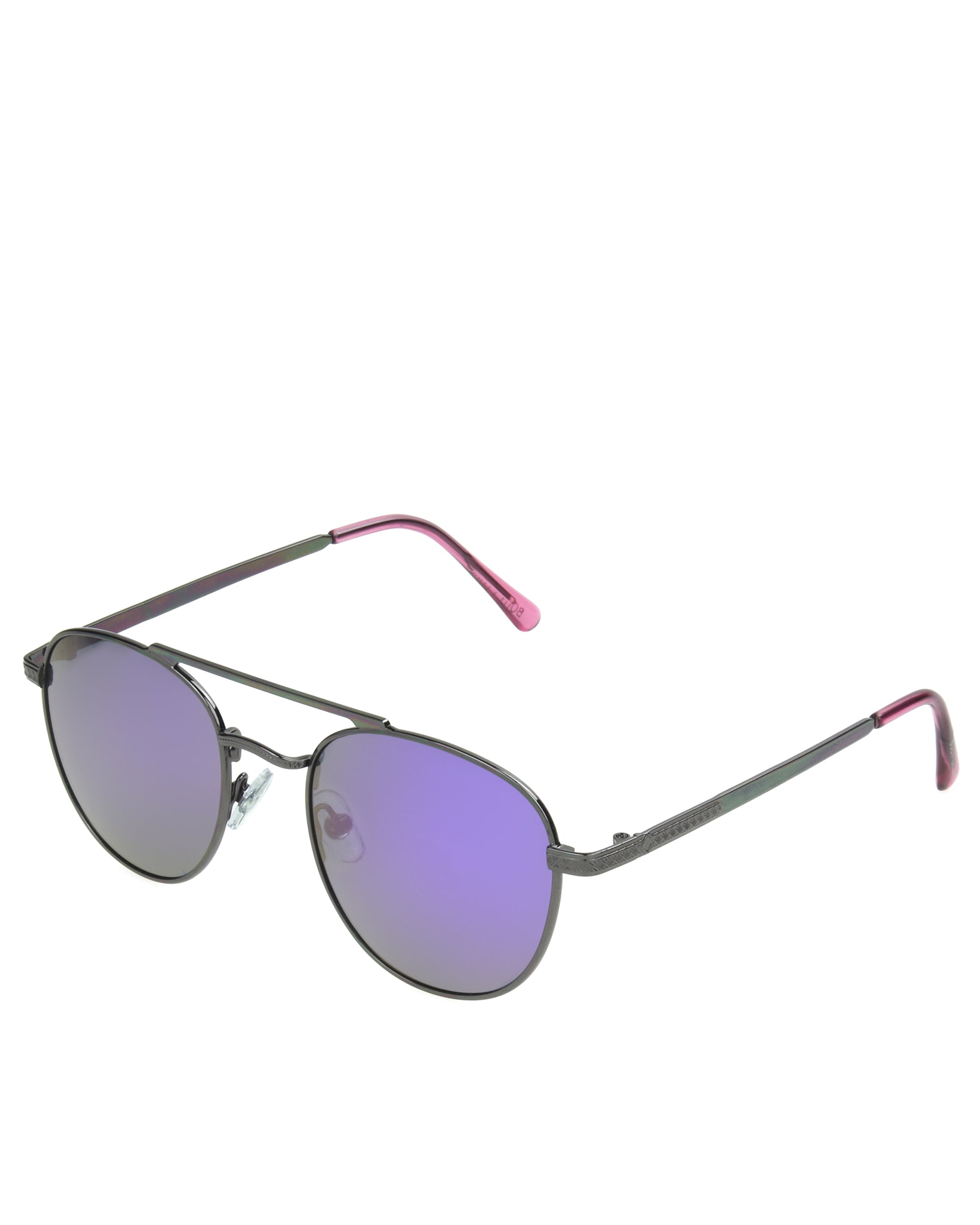 Women's BGL1915 Polarized Aviator Sunglasses - Gun Metal