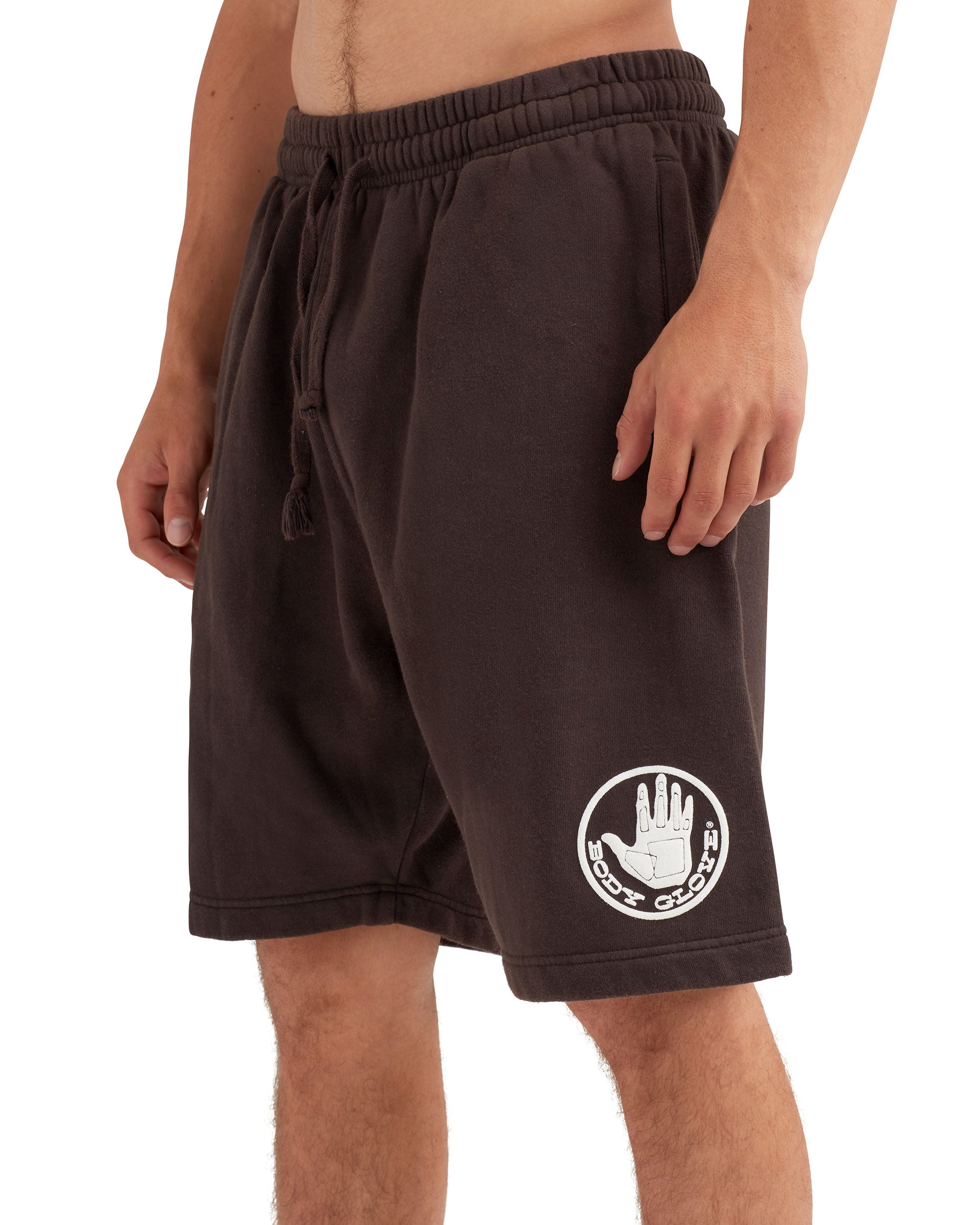 The Jogger Fleece Shorts - Black