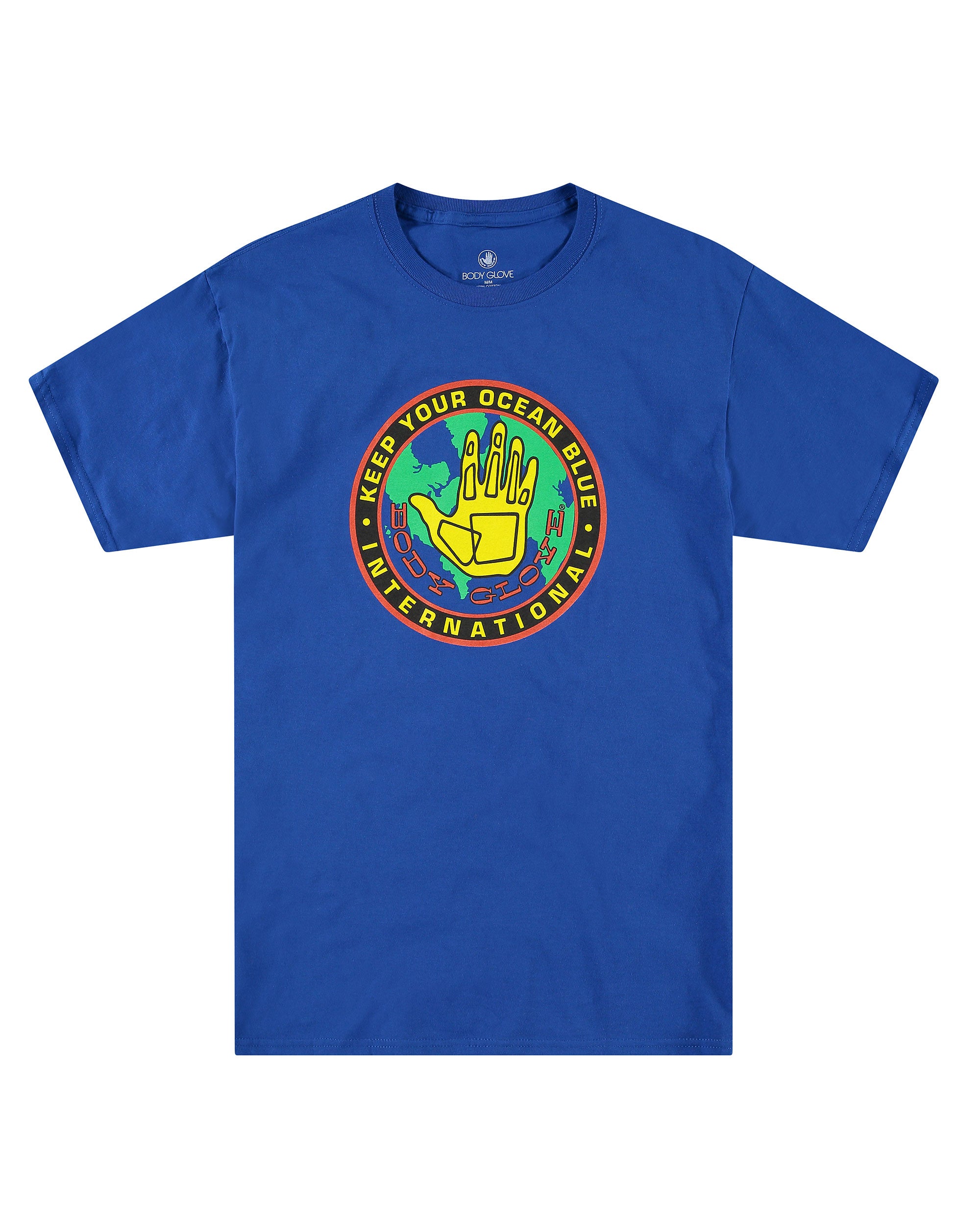 Keep Your Ocean Blue Short-Sleeved T-Shirt - Blue