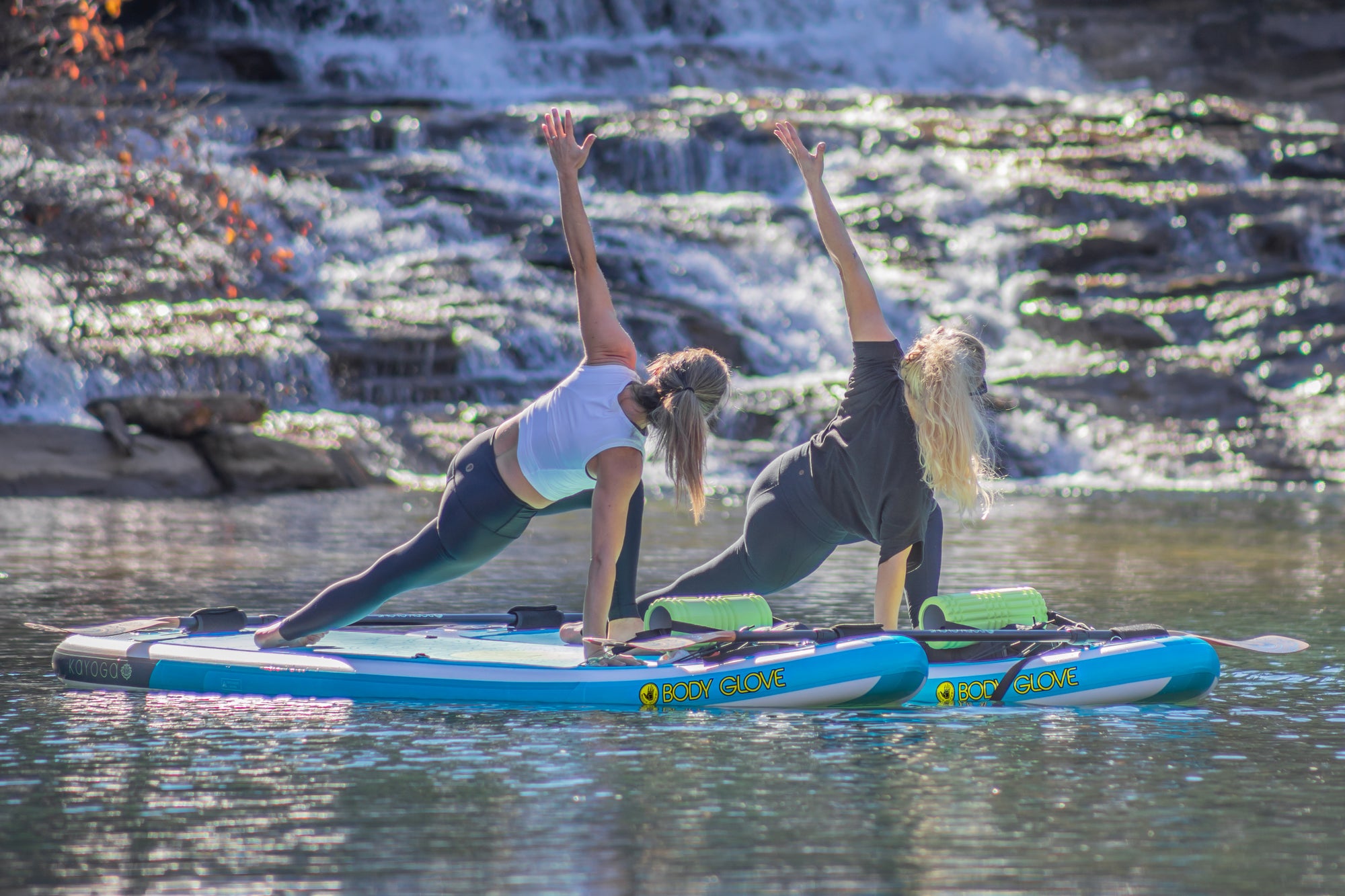 Kayoga 10'6" Inflatable Paddle Board - Turquoise/White