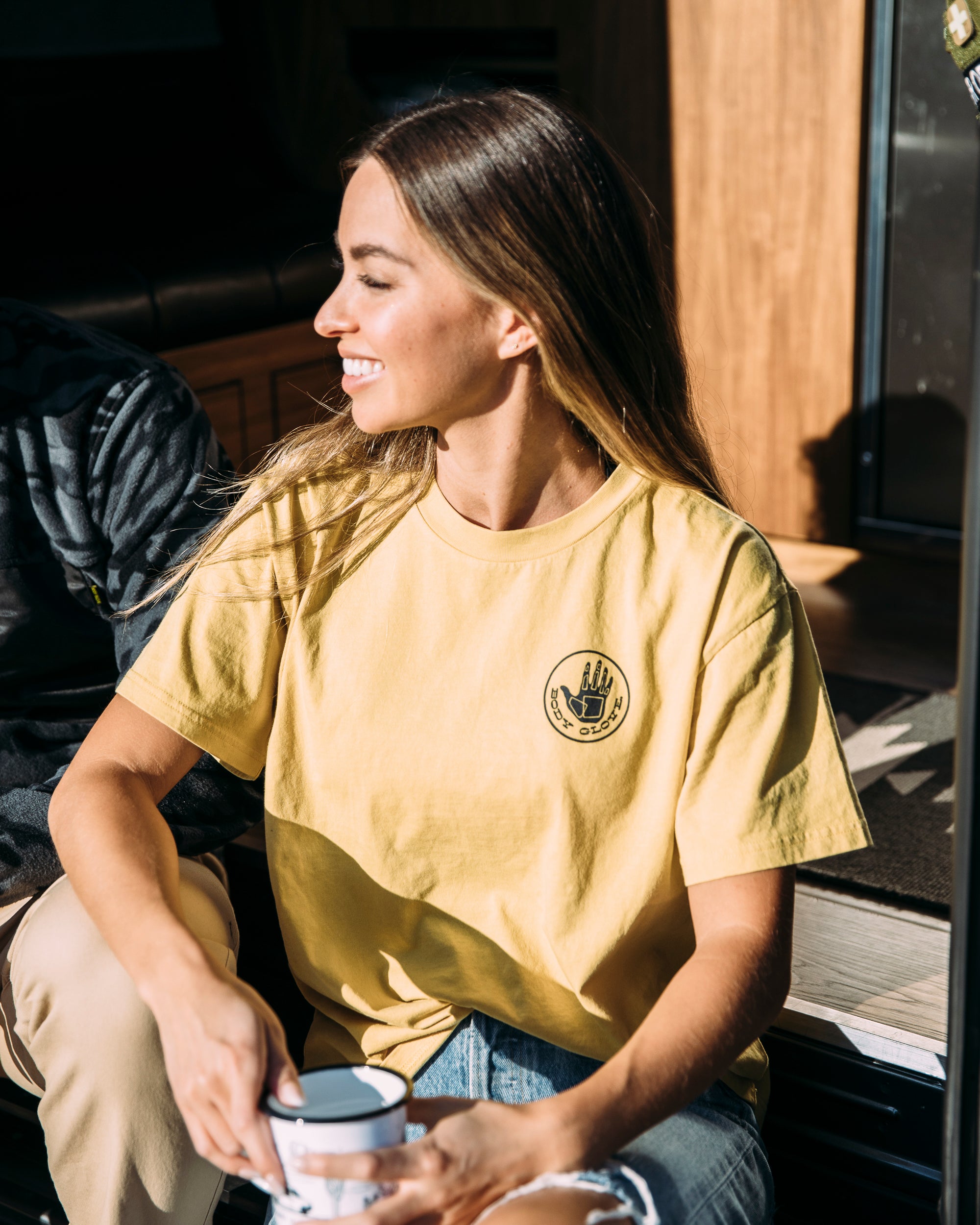 Heritage Logo Short-Sleeved T-Shirt - Gold