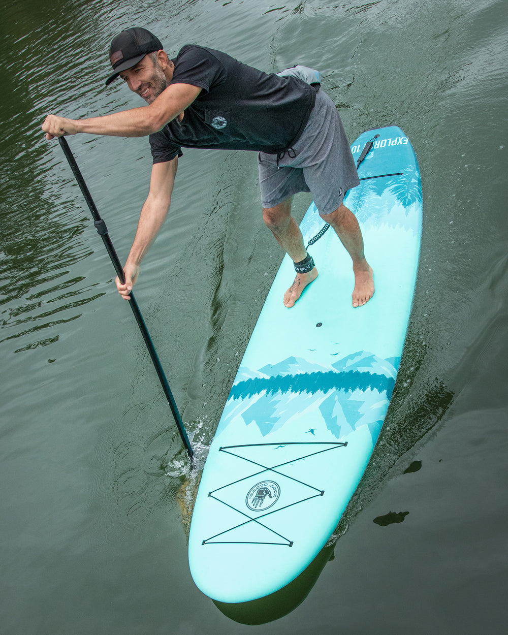 Body Glove / Oasis 10' Inflatable Paddle Board - Teal/Purple